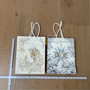 Two empty Dior shopping Bag for sale